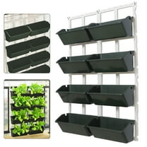 Vertical Garden Planter Rack - Elevated Outdoor Wall Planter for Herbs & Veggies