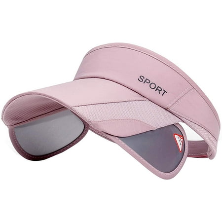 Summer Sun Visor Hat - Women Adjustable Golf Cap with Retractable Brim
