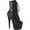 Black Quilted Faux Leather/Black Matte, variant on Women's Pleaser Adore 1020PK Bootie