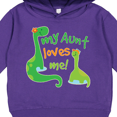 thumbnail image 3 of Inktastic My Aunt Loves Me Nephew Toddler Hoodie, 3 of 4