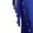 Blue, variant on Ersazi Engagement Dresses for Women on Clearance Women's Sexy Solid Long Sleeve Lace-Up Fringe Dress Two Piece Purple M