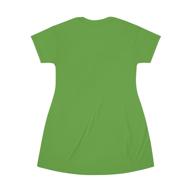 sweet green salad dressing recipe Lime green T-shirt dress – Buffet Clothing
