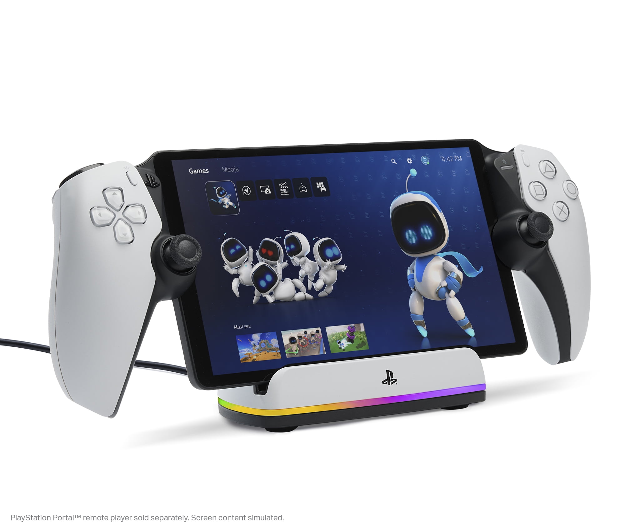 PowerA Charging Station for PlayStation Portal™ Remote Player with Lumectra™