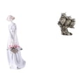 thumbnail image 1 of Figura De Porcelana De Dama Y Búho, Estatua Nórdica Moderna, Adorno Para Estantería, Armario, Escritorio, Sala De Estar, Oficina, Decoración, Escultura, 1 of 8