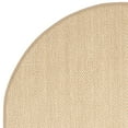 thumbnail image 5 of SAFAVIEH Natural Fiber Laidley Solid Sisal Area Rug, Ivory/Beige, 6' x 6' Round, 5 of 6