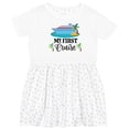 thumbnail image 3 of Inktastic My 1st Cruise Vacation Trip Girls Toddler Dress, 3 of 5