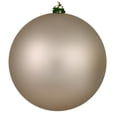 thumbnail image 1 of Vickerman N591043DMV 4 in. Avoine Boule Mat UV Foré - Boîte de 6, 1 of 3