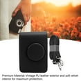 thumbnail image 4 of Bolso para cámara Vintage, Kimiss Estuche retro para cámaa Bolso de cuero pu para para para cámaa con correa atejustable estuche protector para cámaa con forro suave para mini evo evo, 4 of 7