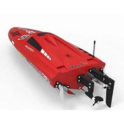 FMTStore 2 4Ghz Radio Control Control Vector 80 cm Super High Speed Race Boat ABS Unibody RC ARTR w ESC Brushless Motor v798 1