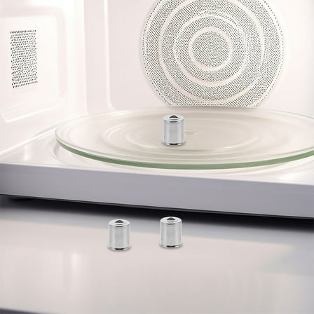 OUNONA 10 Pcs Microwave Oven Magnetron Emitter 1.50X1.40X1.40CM Silver