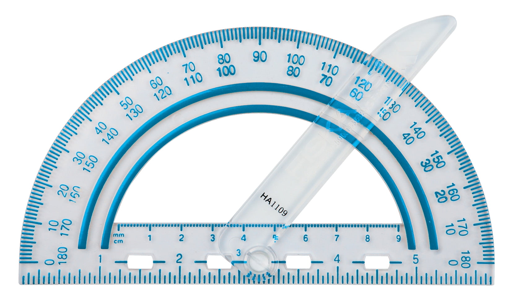 General Tools 29 Plastic Protractor and Angle Finder Outside 0° to 180° Inside Sloped Angles
