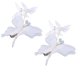 thumbnail image 5 of Pinza Para El Cabello De Tela, Elegante Pinza Para El Cabello, Pinzas Laterales Para El Cabello, Accesorios Blancos De Sujeción Fuerte Para Mujeres Y Niñas, 5 of 7