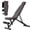 Type 3-Black, variant on Adjustable Weight Bench with 7 Level Backrest, 4 Level Seat, 3 Level Leg Extension, Foldable Dumbbell Workout Bench for Home Gym, Incline Decline Positions for Full Body Strength Training, Black