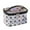 Silver, variant on Zeceouar Items Portable Makeup Bag With Large Storage Capacity,Exquisite and High-end Travel Storage Box,Wash Bag