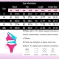 thumbnail image 3 of felwors Sexy One Piece Swimsuit for Women,Cut Out Keyhole High Cut Cheeky Monokini,Pool Party Beach Wear Vacation (Hot Pink, XXL), 3 of 9