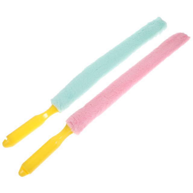 MasteelfCA 2Pcs Guzheng Dust Removal Brushes Instrument Cleaning Tools (Random Color)