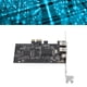 thumbnail image 1 of Tarjeta PCIe 1x A 1394, 800mbps PCIe Firewire Riser Riser Riser Diseño de Chips Dual de Alta Velocidad Enchufe y Juego para 1394a 4 Pines, 1 of 7