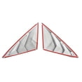 thumbnail image 3 of Black Rear Side Vent Quarter Window Louver Shutter Cover Trim for Seal / ATTO 4, 3 of 5