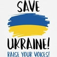 thumbnail image 3 of CafePress - Save Ukraine Raise Your Voices Long Sleeve T Shirt - Unisex Cotton Long Sleeve T-Shirt, 3 of 4