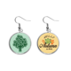 thumbnail image 1 of Plantas, flores, árboles de hojas Pendiente del lóbulo de la joyería del pendiente de la hoja del otoño Unbranded M, 1 of 3
