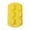 Yellow, variant on Nilnehc 7.5x4.4in Pineapple Silicone Mold, 6-Cavity Fruit Ice Tray for Chocolate Soap Cake,