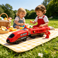 thumbnail image 6 of BESTSKY 2026 New Train Set,Electric Train Train Set for Toddlers 2-4,Travel-Friendly Train Toys,For Playtime,Early Learning,Home,Travel,Daycare,Gift,Red, 6 of 6