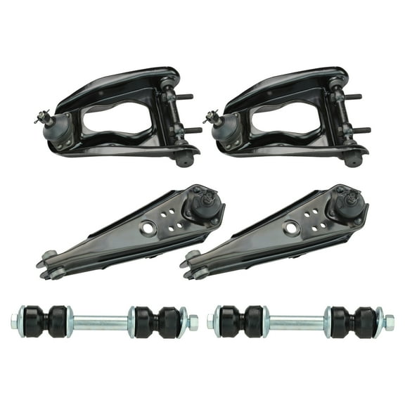 TRQ Control Arms Links Kit Fits 64-65 Ford Falcon 65-66 Mustang Ranchero Comet PSA72733