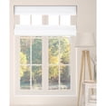 thumbnail image 3 of Arlo Blinds Cordless Fabric Roman Shades Top Down Bottom Up Light Filtering, Color: Cloud White, Size: 26.5"W x 48"H, 3 of 6