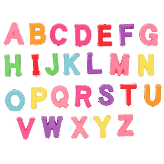 Vosarea 700Pcs Alphabet Charm Beads A-Z Letters for DIY Bracelet Necklace and Keychain Crafts