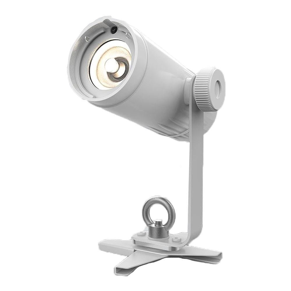 Chaveut DJ EZ Pin Pack 4 Battery Powered LED Pin Spot Stage Lighting Unit, White
