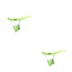 thumbnail image 3 of Minnieouse Hollow Out Mens Pouch Open Hip G String Tangas Ropa interior Calzoncillos de cintura baja Verde L 2piezas, 3 of 6