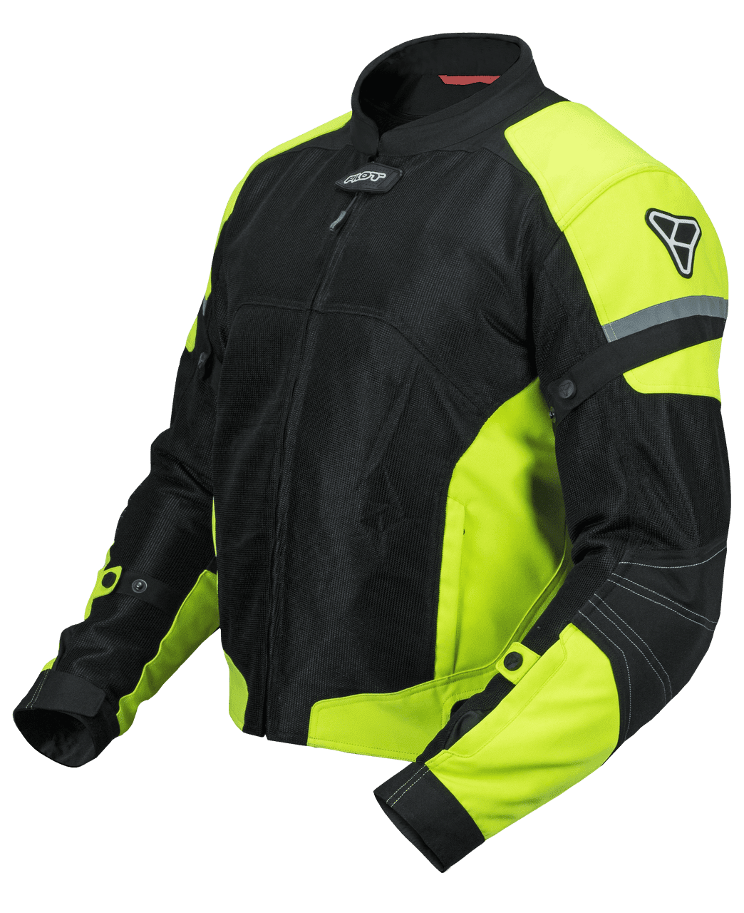 V3 Pilot Motosport Mens Direct Air Mesh Motorcycle Jacket White, Small