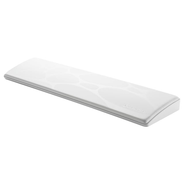 Reposamuñecas GravaStar 32,5 x 7,2 x 2 cm Blanco