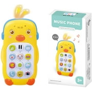 Baby Cell Phone Toy with Lights & Music, Sing & Count Musical Phone Toy, Toys for 6 9 6 12 12 24 Months Early Learning Educational Mobile Phone Toys Gifts for Toddlers 1 2 3 Year Old Boys Girls