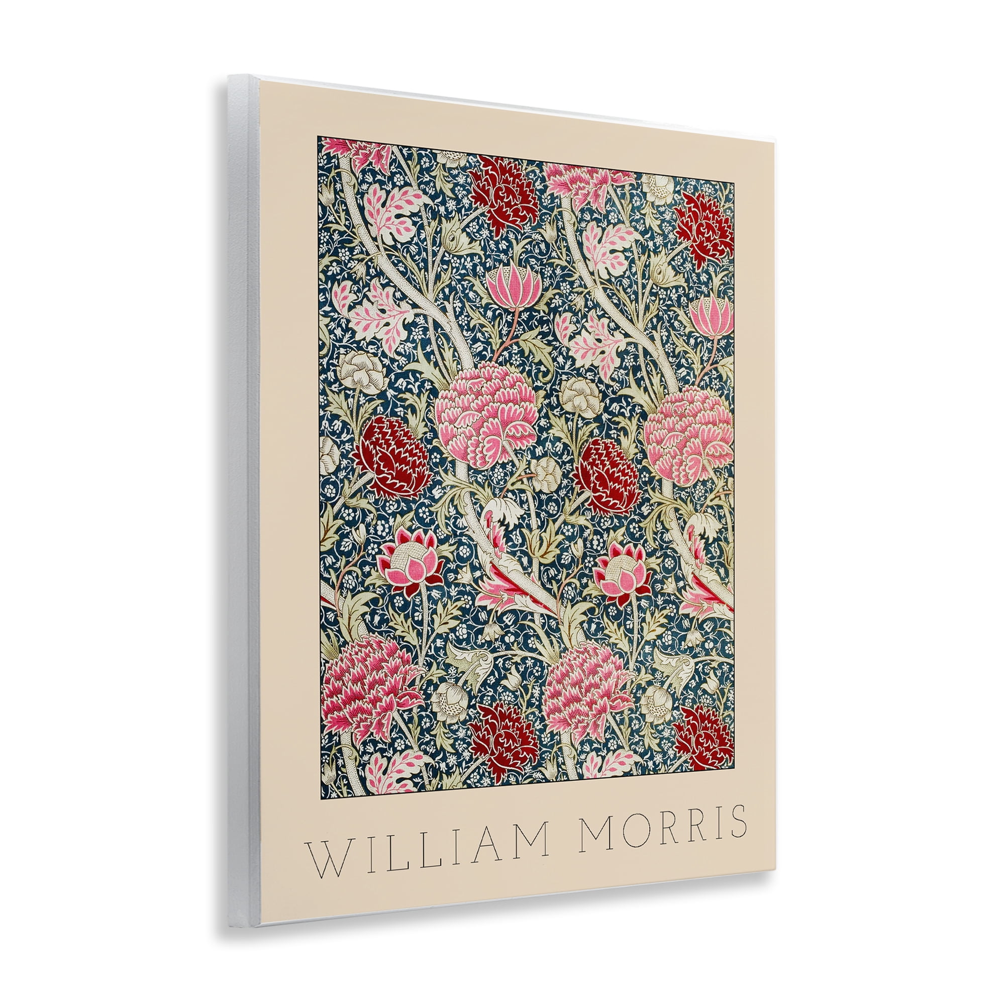 Stupell Industries Ornate Intertwined Flower Classic Wall Plaque Art, design by Lil' Rue