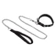thumbnail image 4 of Correa para perro, cuerda de tracción para mascotas, cómoda y portátil, correa para caminar para entrenamiento de perros pequeños, medianos y grandes negro con cuello Yinane Correa para perros, 4 of 8