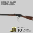 thumbnail image 4 of Barra 1866 CO2 Lever Action Rifle Black .177, 4 of 16