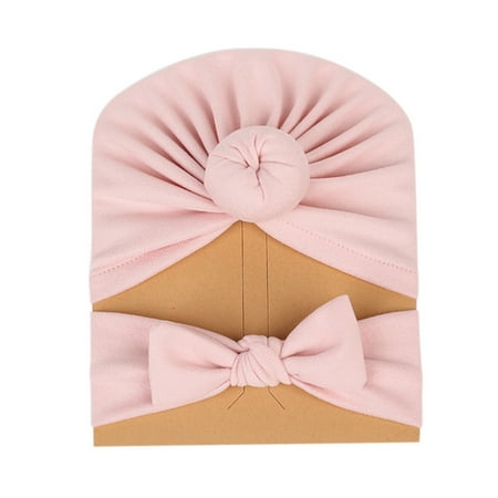 

EUBUY Infant Ball Bow Headband Headband With Cardboard Pink for Girl Women for Home