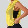 thumbnail image 2 of Asxite Tank Tops for Women Sleeveless Solid Color Round Neck Hooded Workout Casual Blouse, 2 of 5