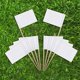 thumbnail image 4 of 100 unids/set palillo de dientes bandera creativa llamativa decorativa en blanco comida bandera Cupcake Topper para Partylight marrón Rojo Verde Cocina, Decoración y Otros, 4 of 5