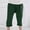 Green, variant on ZZwxWA Cotton Linen Kids Casual Pants with Rolled Hem Elastic Waist Comfortable Loose Fit Trousers for Daily Wear