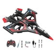 thumbnail image 3 of Avión RC, Avión de espuma, Fácil de controlar, Volar, Planeador RC, 4 canales, Control remoto Rojo con 1 batería, 3 of 8