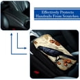 thumbnail image 5 of Crow Soft Furry Printed Car Armrest Pad, Armrest Accessories, Armrest Accessory - 12.5x8.2 Inch Comfortable Padding, 5 of 6