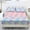 Easter Rabbit Egg Pink Blue, variant on COEQINE Twin Sheet Set Soft Fade Resistant 3 Pieces Bed Sheets Set All Around Elastic Fitted Bedsheet & Pillowcases Home Decor for Twin Size Bed, Vintage Brown Floral