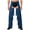Blue, variant on Aiihoo Adults Men Women Western Cowboy Pants Layered Fringe Western Motorcycle Pants Raves for Carnival Dark Brown M