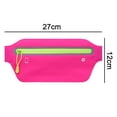 thumbnail image 2 of Ultra Slim Running Belt Waist Pack, Lightweight for Workouts, Travel & Outdoor Activities - pink, 2 of 5