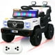 thumbnail image 1 of Kids House Carrito Electrico Montable para Niños Turbo Cruiser, Diseño de Policia, Color Blanco, Carrito de Control Remoto y Manejo Directo, con Luces, Estereo y Pedales Funcionales, 1 of 8