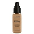 thumbnail image 2 of L.A. COLORS Liquid Truly Matte Foundation, Sand, 1.35 fl oz, 2 of 6