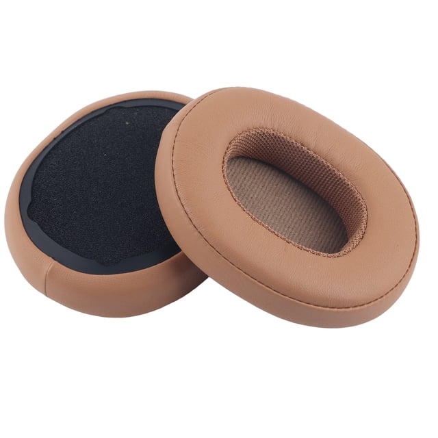 Almohadillas de repuesto de cuero proteico para Skullcandy Crusher 3,0, piezas de reparación de almohadillas inalámbricas Hesh3