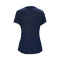 thumbnail image 4 of Hauts pour Femmes, Haut/chemise Ajusté à Manches Courtes et Col Rond avec Cordon de Serrage à la Taille, Cadeaux de Vacances, 4 of 9